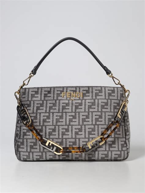 borsa fendi grigia|borse bag donna.